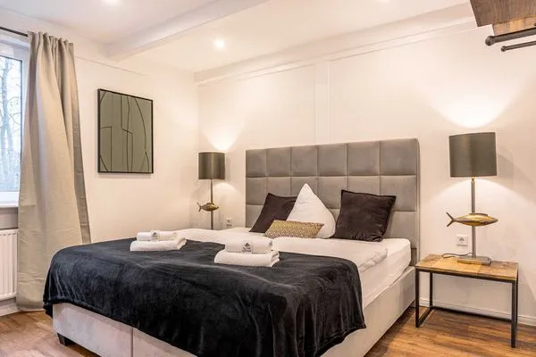 Schlafzimmer  Ferienwohnung Küstenglück Pellworm