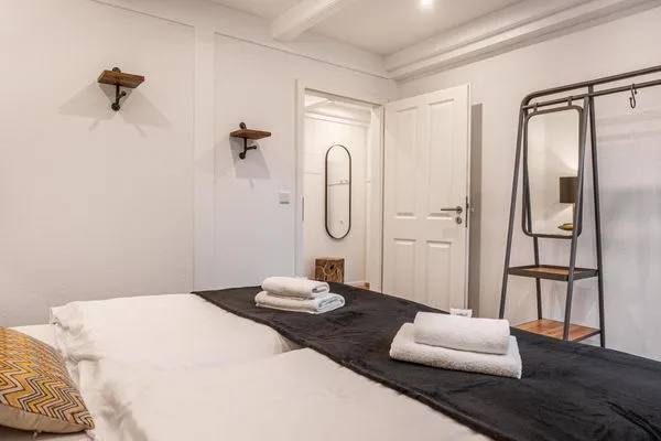 Schlafzimmer  Ferienwohnung Küstenglück Pellworm