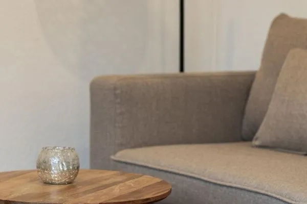 Wohnzimmer  Ferienwohnung Pellwormer Küstenkind