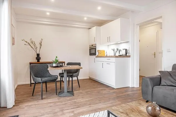 Küche / Küchenzeile  Ferienwohnung Wattenmeer Auszeit Pellworm