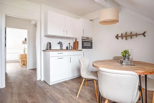 Küche / Küchenzeile  Ferienwohnung Friesisch Nordisch echt Pellworm