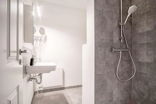 Badezimmer  Ferienwohnung Friesisch Nordisch echt Pellworm