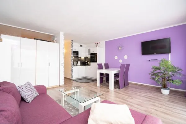 Wohnzimmer Ferienpark Sierksdorf App.364 - Strandlage