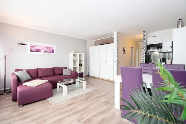 Wohnzimmer Ferienpark Sierksdorf App.364 - Strandlage