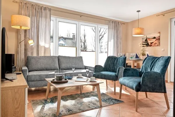 Living room Landhaus Residenz Ostsee Sommertraum