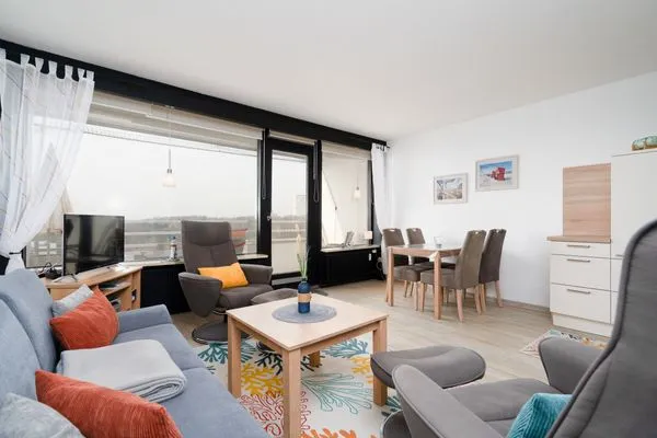 Wohnzimmer Ferienpark Sierksdorf App.444 - Strandlage