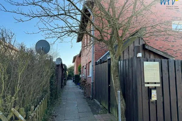 Hauptansicht Ferienhäuser Siedlerstraße 11 Wangerooger Inselhäuschen