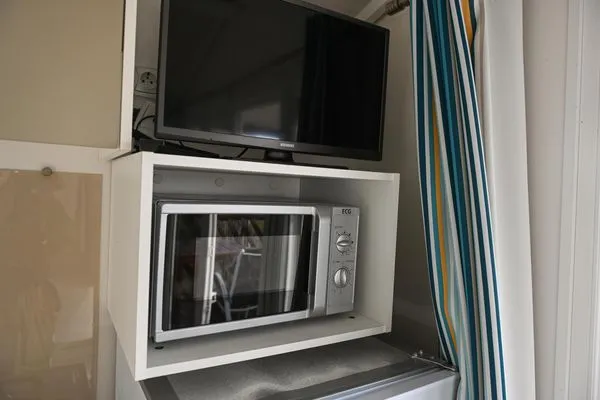 Küche / Küchenzeile Ferienpark Süderstapel - Eiderlodge 2 Hundefreundlich