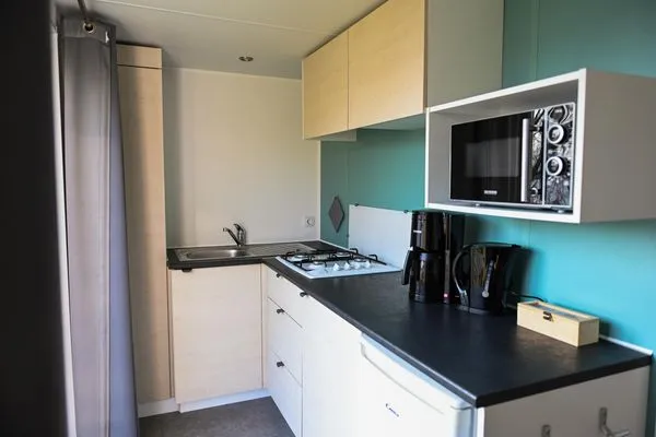 Küche / Küchenzeile Ferienpark Süderstapel - Eidernest 1 Hundefreundlich