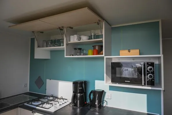 Küche / Küchenzeile Ferienpark Süderstapel - Eidernest 1 Hundefreundlich