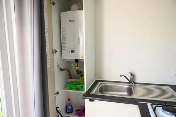 Küche / Küchenzeile Ferienpark Süderstapel - Eidernest 2 Hundefreundlich