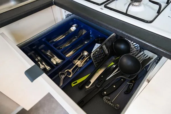 Küche / Küchenzeile Ferienpark Süderstapel - Eidernest 2 Hundefreundlich