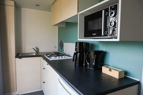 Küche / Küchenzeile Ferienpark Süderstapel - Eidernest 2 Hundefreundlich