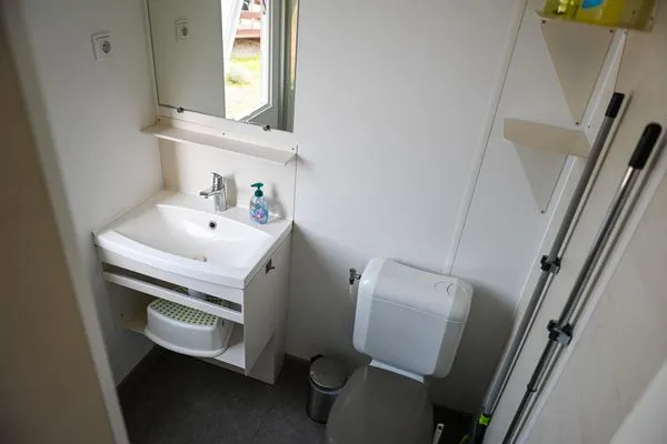 Badezimmer Ferienpark Süderstapel - Eidernest 2 Hundefreundlich