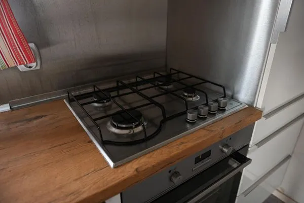 Küche / Küchenzeile Ferienpark Süderstapel - Eiderufer 1 Hundefreundlich