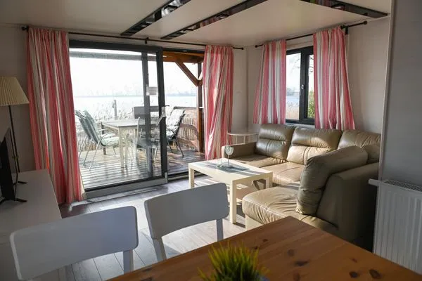 Wohnzimmer Ferienpark Süderstapel - Eiderufer 1 Hundefreundlich