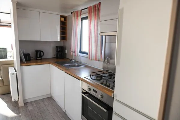 Küche / Küchenzeile Ferienpark Süderstapel - Eiderufer 2 Hundefreundlich