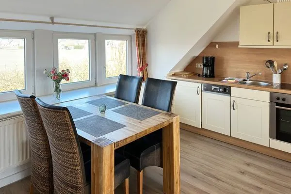 Küche / Küchenzeile Haus Bräätlun Ferienwohnung Bräätlun 3