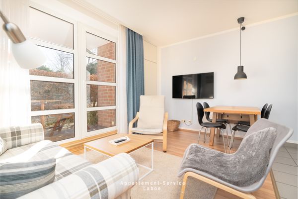  Ferienwohnung La Böe Laboe - Wohnzimmer