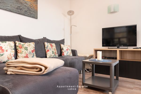  Conrad's Cove Hafenresidenz W12 A Laboe - Wohnzimmer