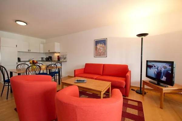 Wohnzimmer  Haus Strandeck 09