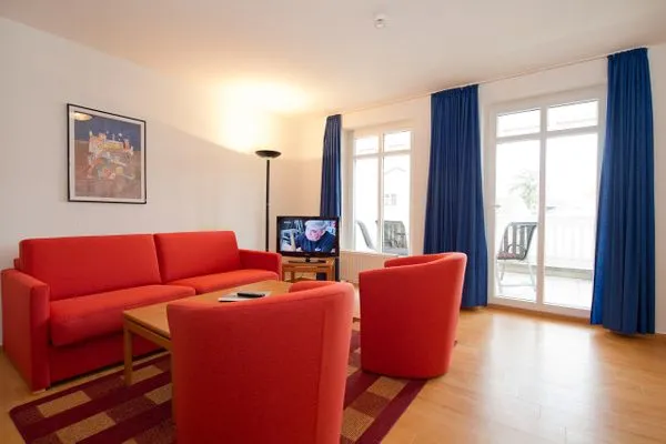 Wohnzimmer  Haus Strandeck 09