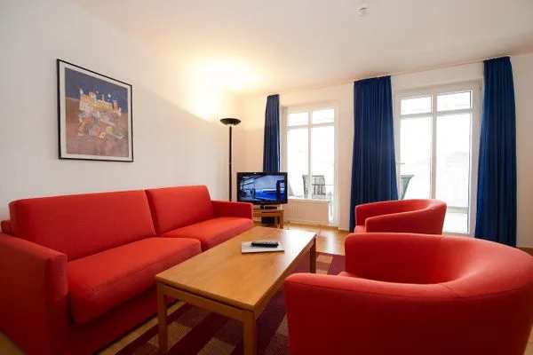 Wohnzimmer  Haus Strandeck 09