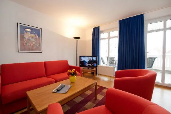 Wohnzimmer  Haus Strandeck 09