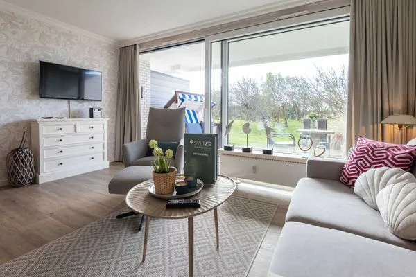 Wohnzimmer  Strandlust im Haus Cäcilia