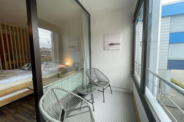  Möwen Nest Laboe - Wohnzimmer