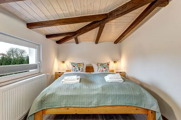 Schlafzimmer  Ferienhaus Thorina