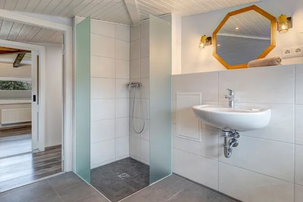 Badezimmer  Ferienhaus Thorina