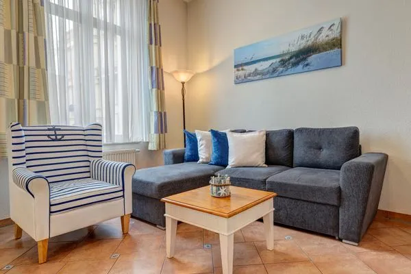 Wohnzimmer  Villa Frohsinn, Whg. 07