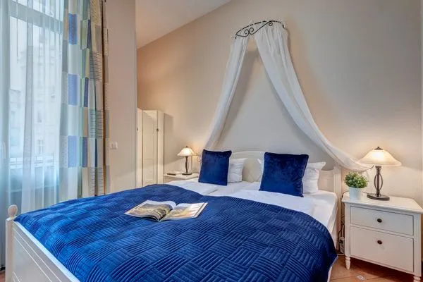 Schlafzimmer  Villa Frohsinn, Whg. 07