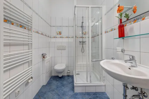 Badezimmer  Villa Frohsinn, Whg. 07