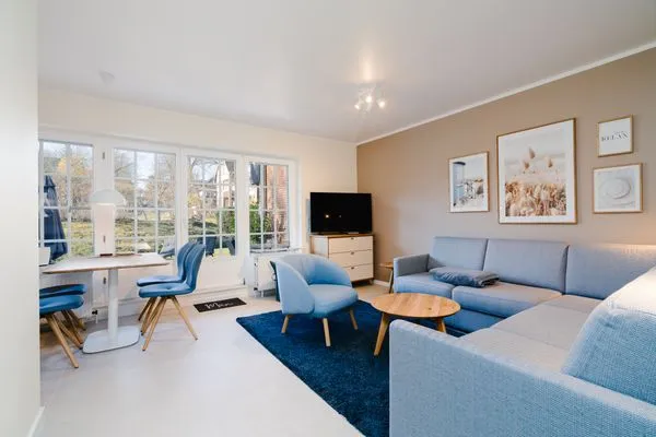 Wohnzimmer  Ferienwohnung "Relax & Meer"