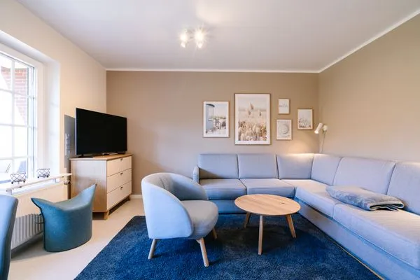 Wohnzimmer  Ferienwohnung "Relax & Meer"