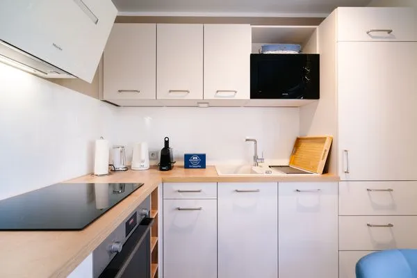 Küche / Küchenzeile  Ferienwohnung "Relax & Meer"