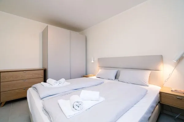 Schlafzimmer  Ferienwohnung "Relax & Meer"