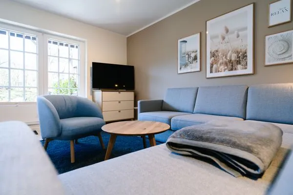 Wohnzimmer  Ferienwohnung "Relax & Meer"