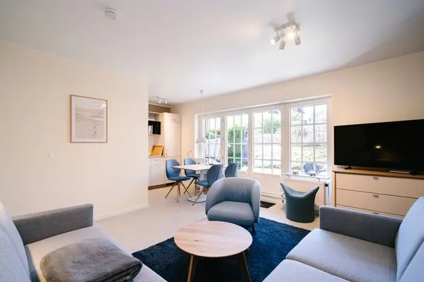 Wohnzimmer  Ferienwohnung "Relax & Meer"