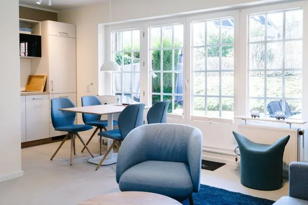 Wohnzimmer  Ferienwohnung "Relax & Meer"