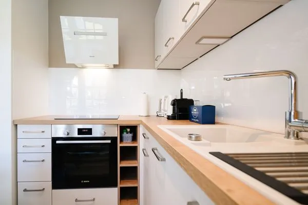 Küche / Küchenzeile  Ferienwohnung "Relax & Meer"