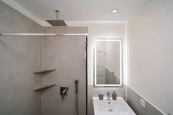 Badezimmer  Ferienwohnung "Relax & Meer"