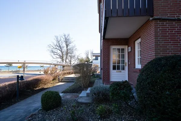 Fassade / Eingang  Ferienwohnung "Relax & Meer"