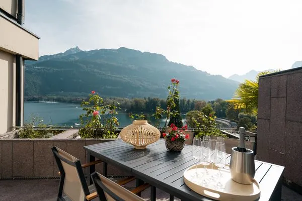 Balcony  Apartment Mariahalden