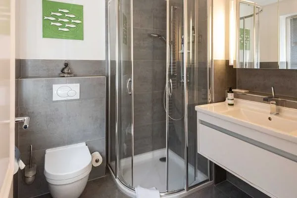 Badezimmer  Syltdomizil Strandoase