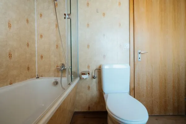 Badezimmer  Apartment Sonne