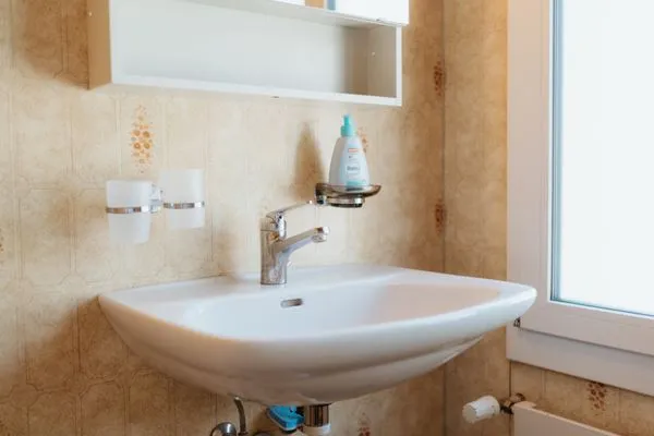 Badezimmer  Apartment Sonne
