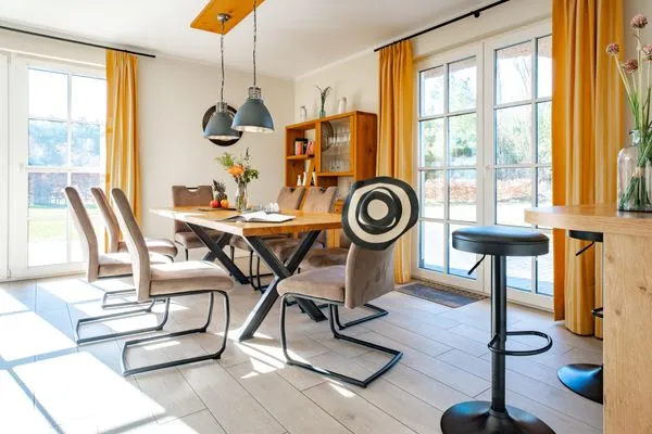 Wohnzimmer  Ferienhaus Graukranich 41